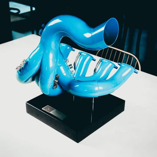 blue manifold sculpture 13