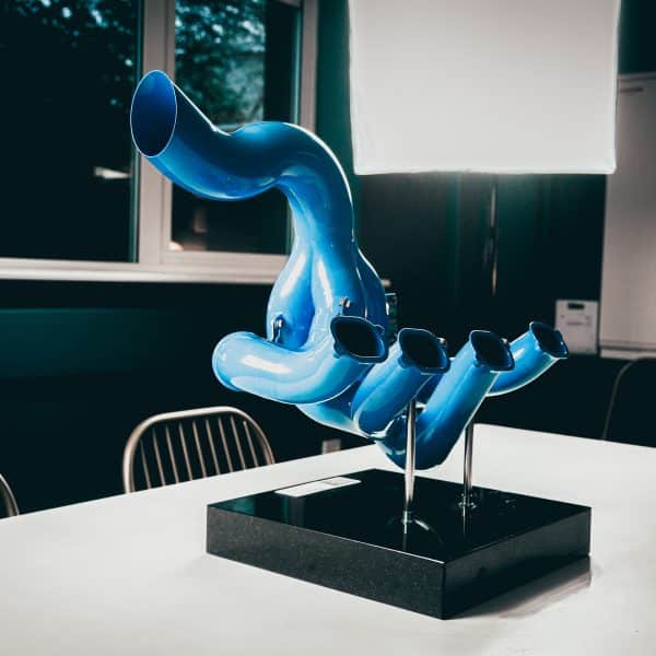 blue manifold sculpture 3