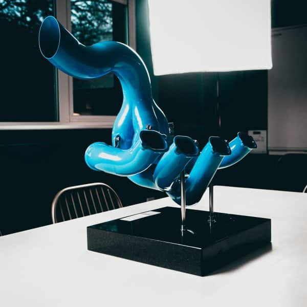 blue manifold sculpture 4