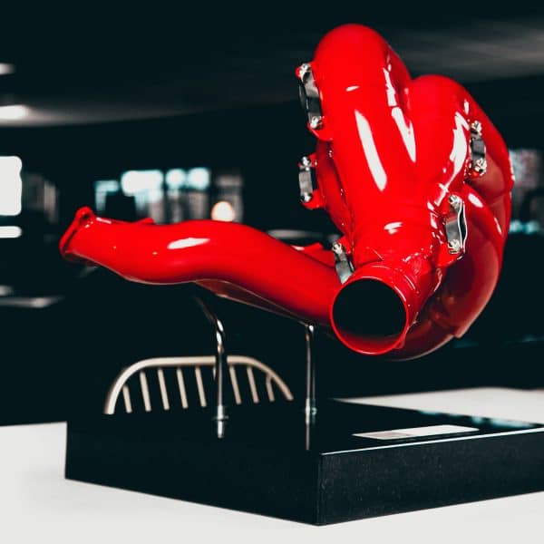 red manifold sculpture 7