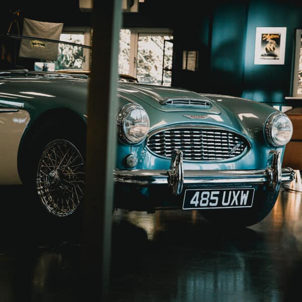 1960 austin healey 3000 in the classic lounge 1