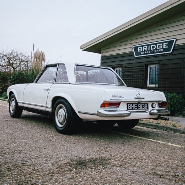 1964 mercedes benz 230sl arrival departure 3
