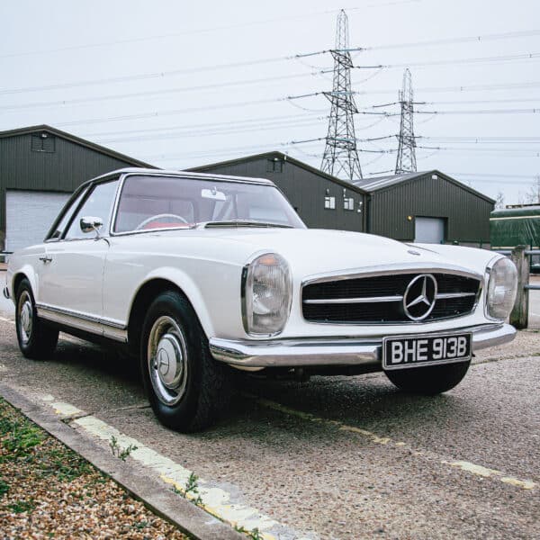 1964 mercedes benz 230sl arrival departure 5
