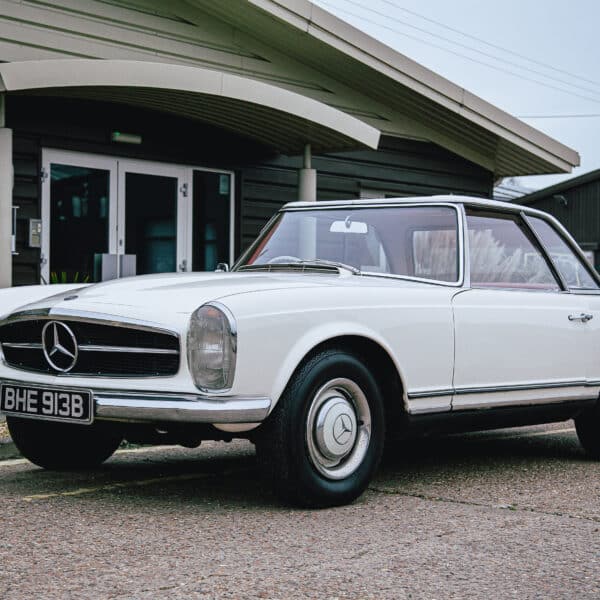1964 mercedes benz 230sl arrival departure