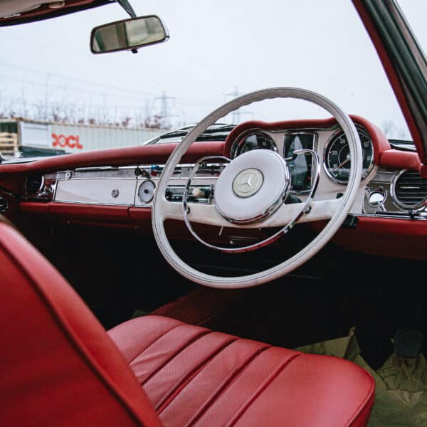 1964 mercedes benz 230sl arrival departure 7