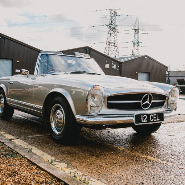 1967 mercedes 250sl arrival 8