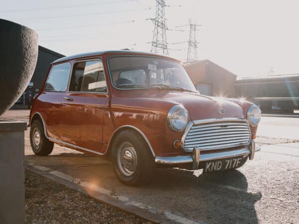 1968 austin mini cooper s mk2 arrival 5