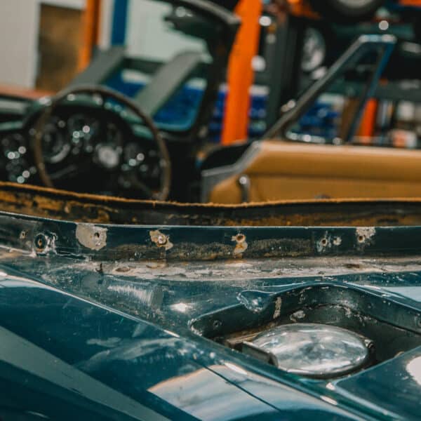 1969 aston martin db6 volante interior teardown 2