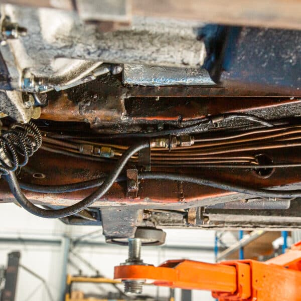 1969 aston martin db6 volante underside reference 27