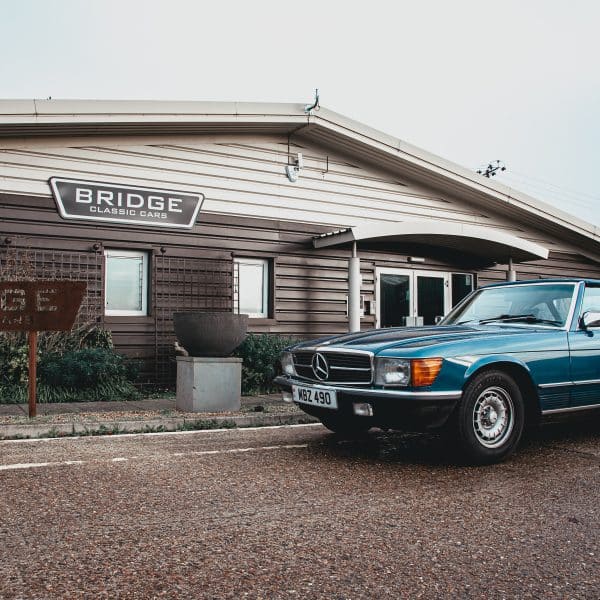 1985 mercedes benz 500sl arrival photos