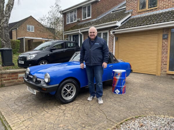 21012025 1978 MG Midget delivery 1