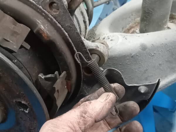 21012025 1987 Mercedes 500SL rear axle 22
