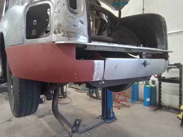 23012025 1963 Rover P4 rust repair 13