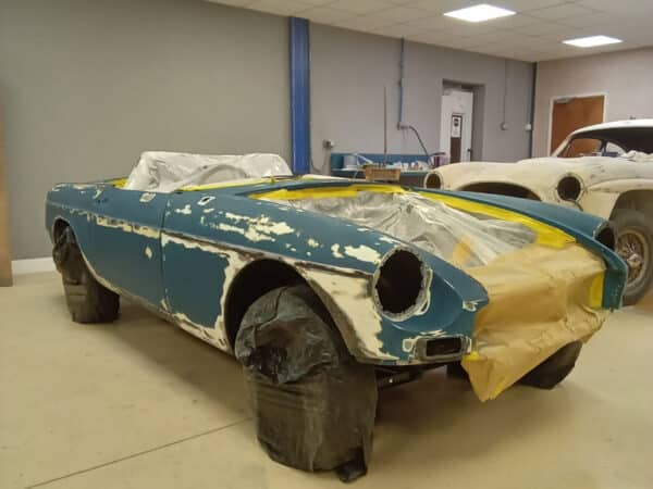 23012025 1973 MGB Roadster strip 1