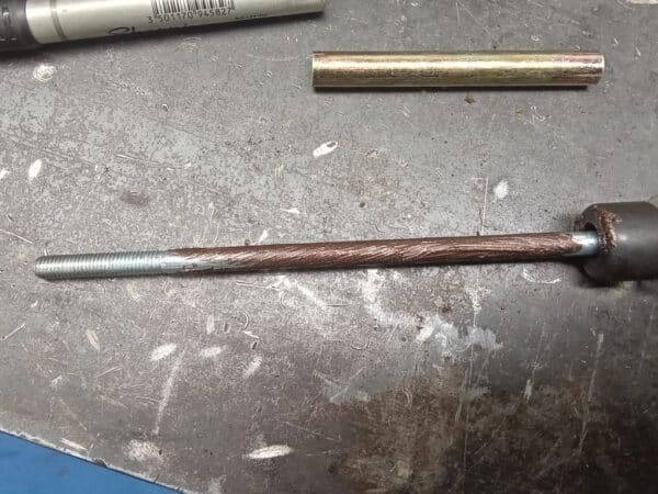23012025 1985 Mercedes 500SL front suspension 8