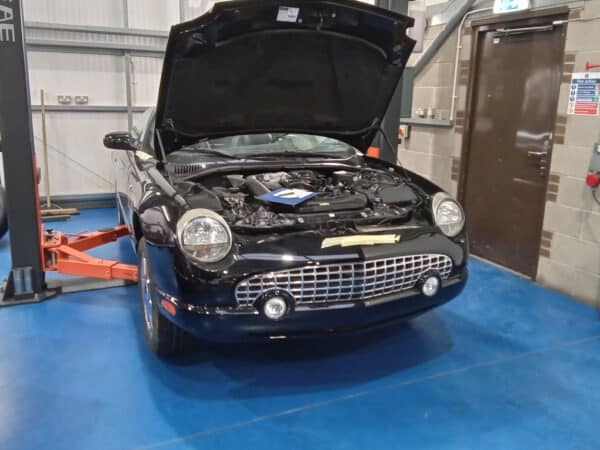 24012025 2002 Ford Thunderbird MOT Prep 1