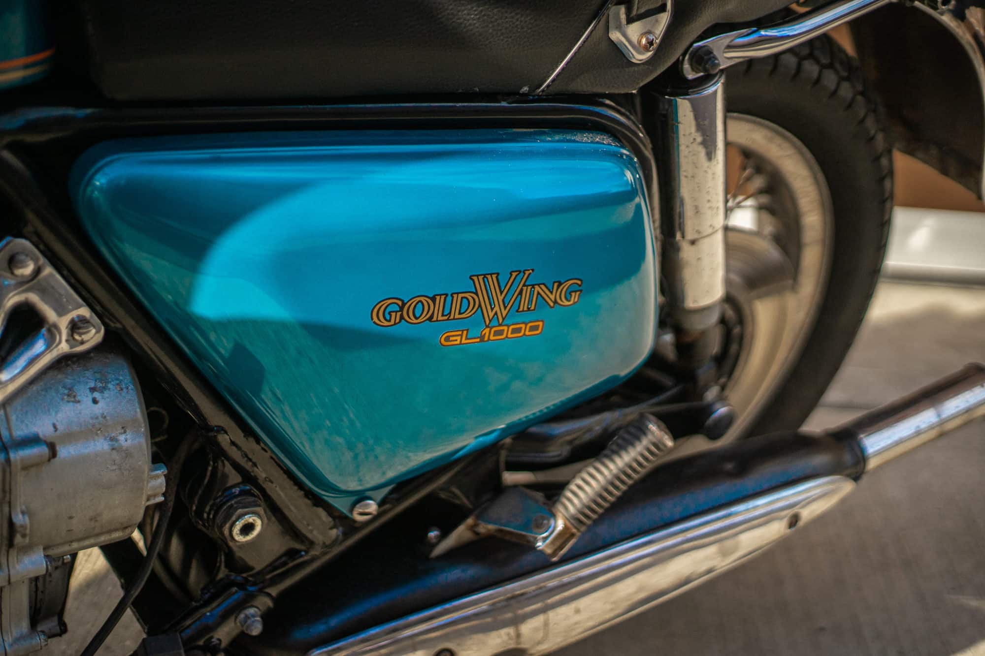 Honda Goldwing GL1000 arrival 1