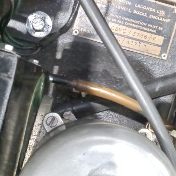 110225 1969 aston martin db6 volante drivetrain and engine bay tear down (9)