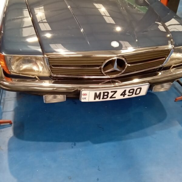 110225 1986 mercedes 500sl front wheel alignment