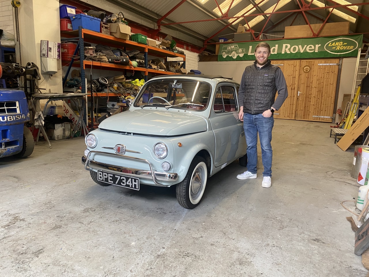 1970 fiat 500 winner