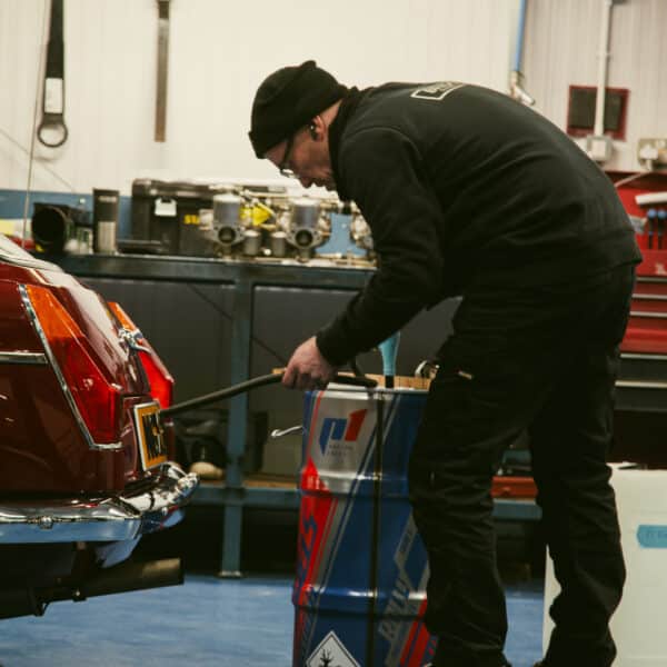 1972 mgb gt fueled up with p1 5