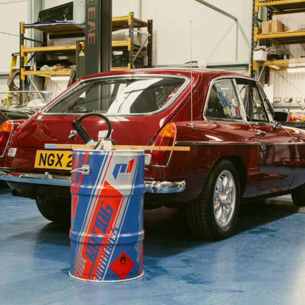 1972 mgb gt fueled up with p1