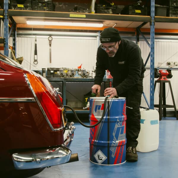 1972 mgb gt fueled up with p1 7