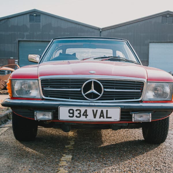 1978 mercedes benz 350sl arrival photos 2