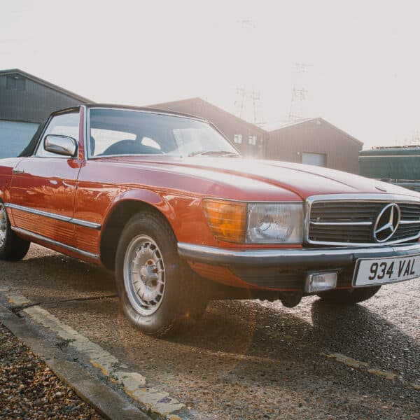 1978 mercedes benz 350sl arrival photos 6