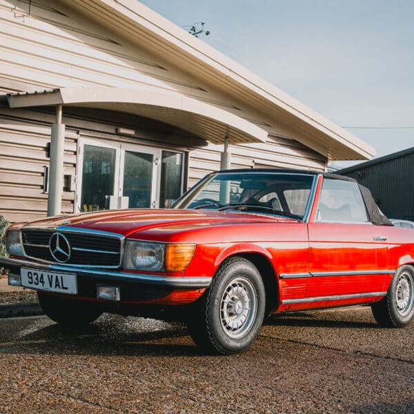 1978 mercedes benz 350sl arrival photos