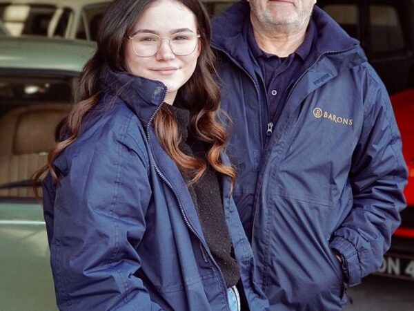 baron manor park classics' molly agius (l) and tony cavell