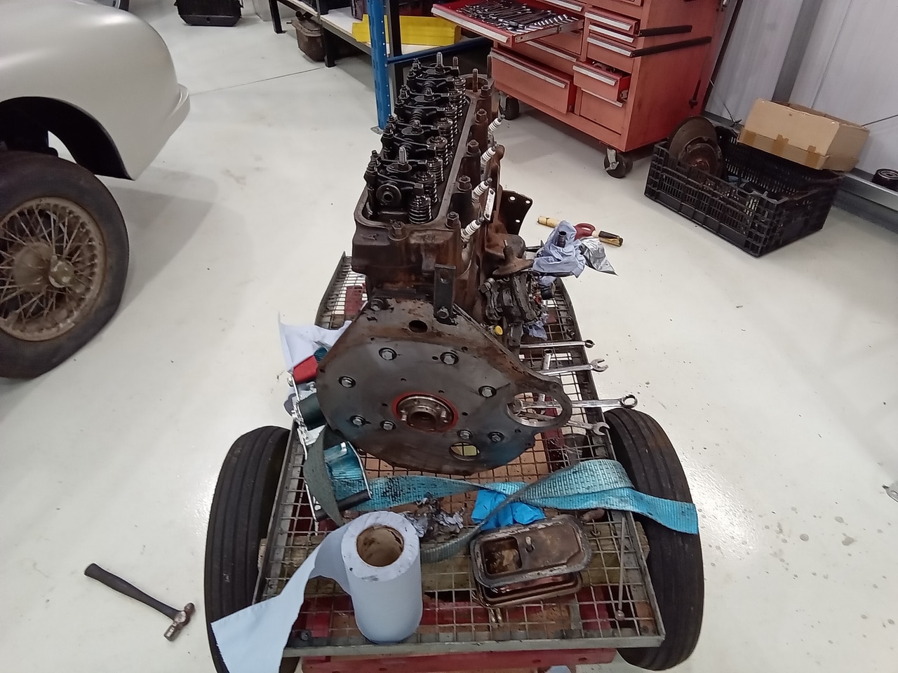 13.03.2025 1973 mg roadster blue strip down (118)
