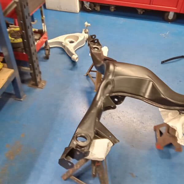 140325 mercedes 500sl rear axle work 17