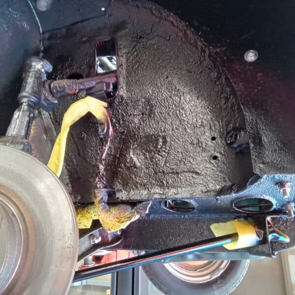 1968 morris minor traveller rust removal (5)