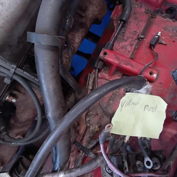 20.03.2025 1978 mercedes 350sl red strip down (40)