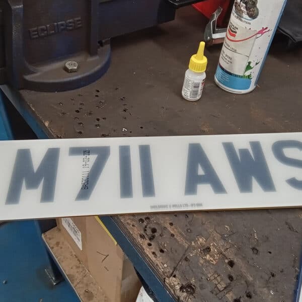 20.03.2025 1994 rover mini cooper black number plate (1)