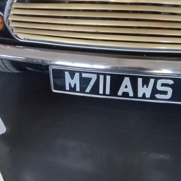 20.03.2025 1994 rover mini cooper black number plate (2)