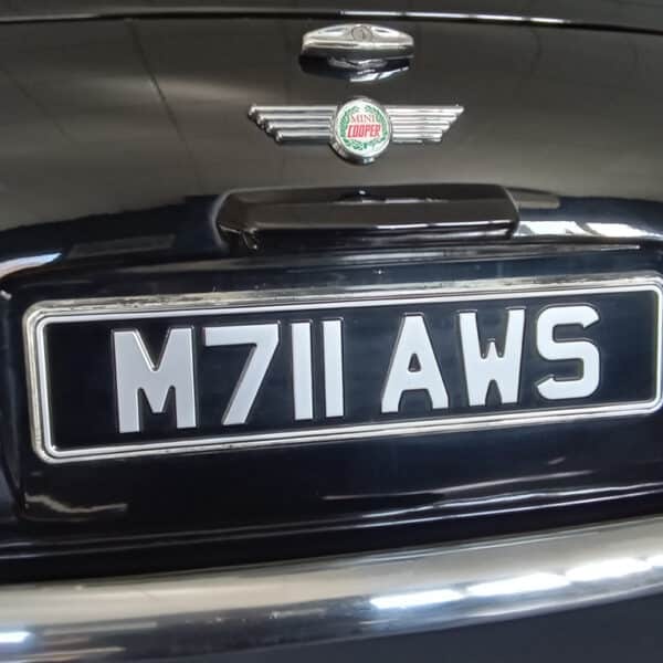 20.03.2025 1994 rover mini cooper black number plate (6)
