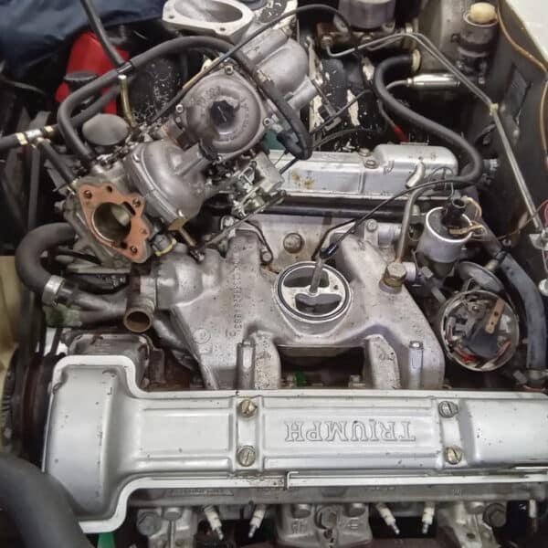 27.03.2025 1974 triumph stag white appraisal,cooling system leak (17)