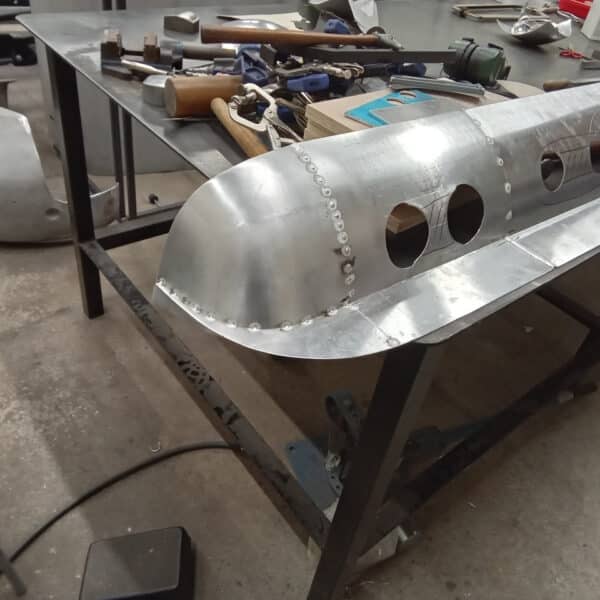 03.04.2025 1955 aston martin db24 drophead reapir on bonnet (1)