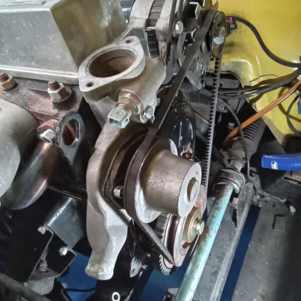 03.04.2025 1975 triumph tr6 yellow timing cover (6)