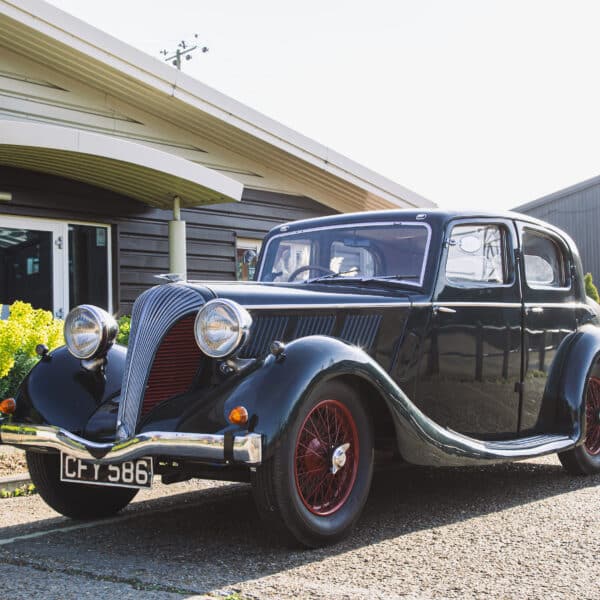 1937 triumph dolomite arrival
