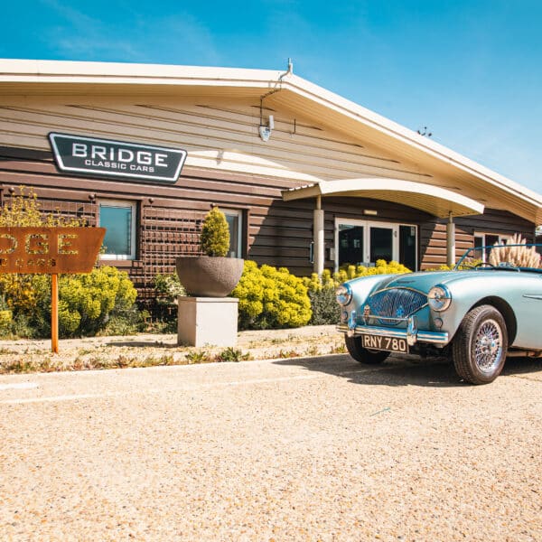 1955 austin healey 100 arrival 1
