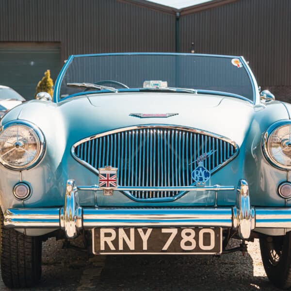 1955 austin healey 100 arrival 2