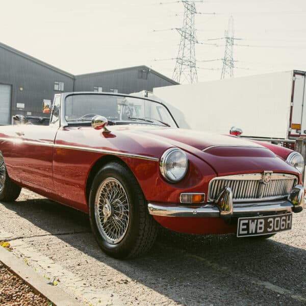 1970 mgc roadster arrival 7