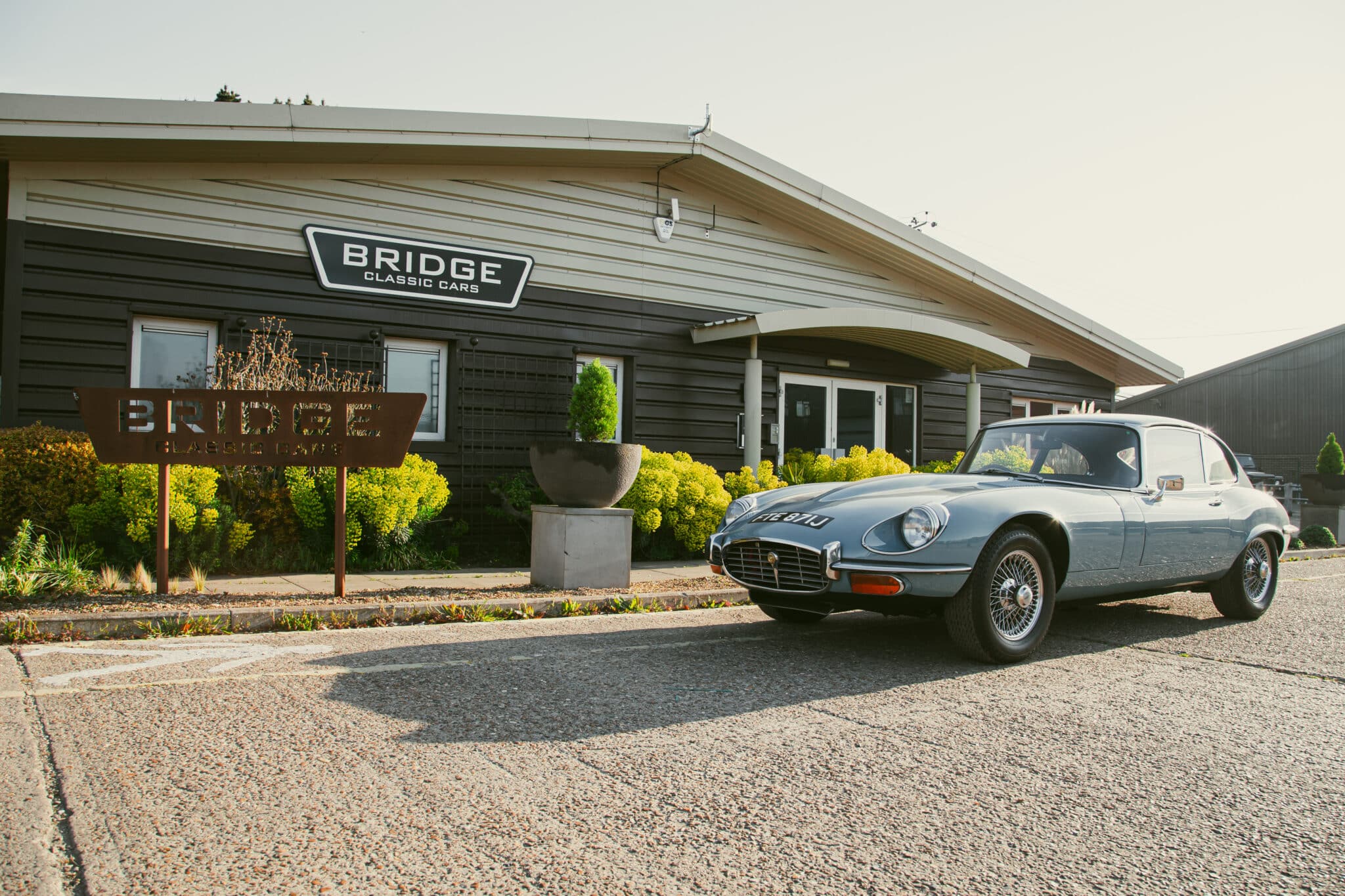 1971 jaguar e type series 3 coupe arrival 1
