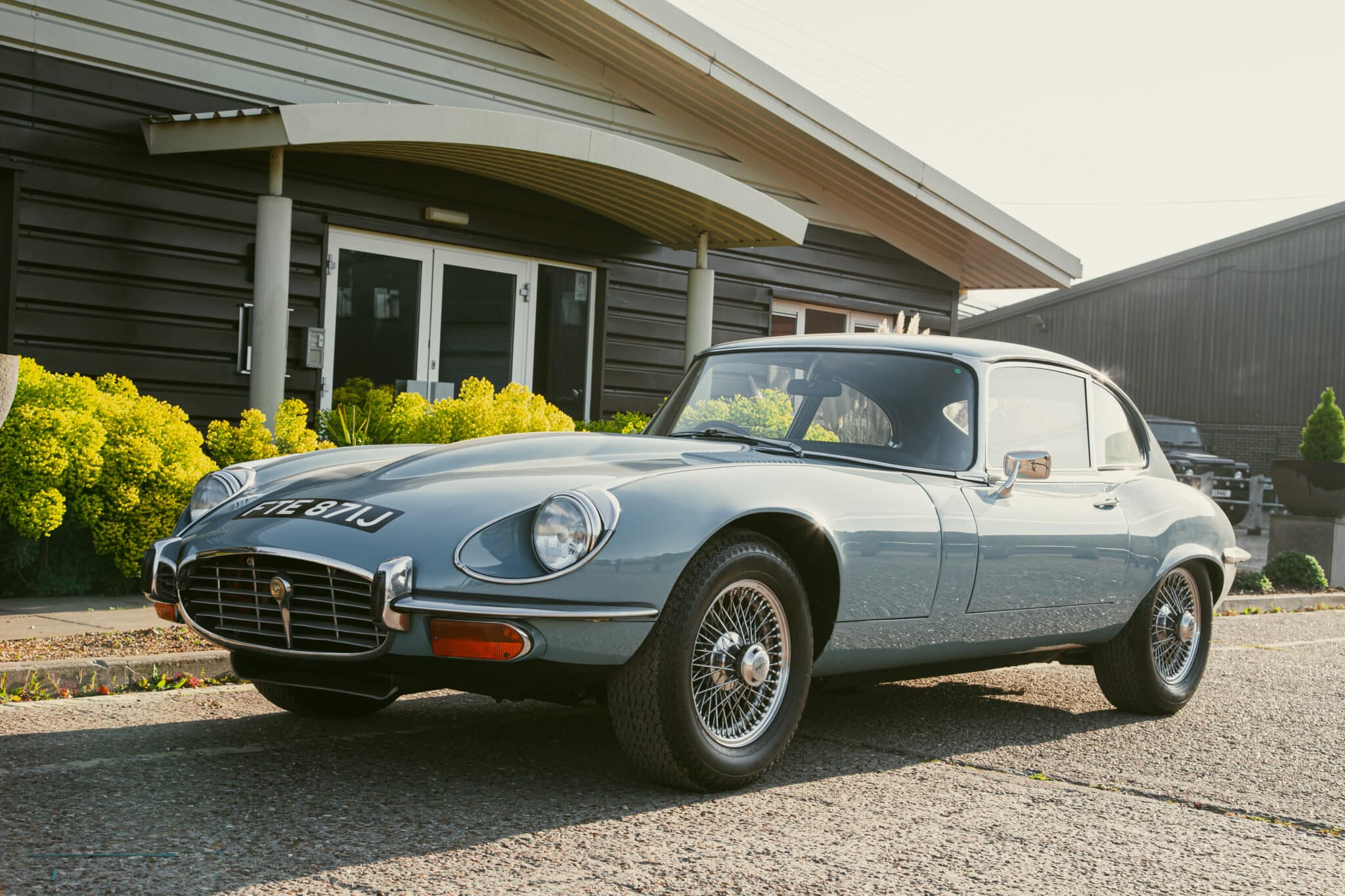 1971 jaguar e type series 3 coupe arrival