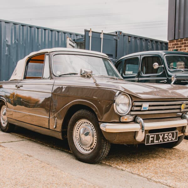 1971 troumph herald arrival