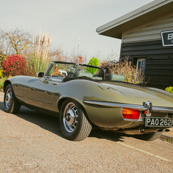 1973 jaguar e type series 3 roadster arrival 2
