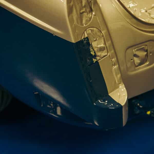 1973 mgb roadster painted 3